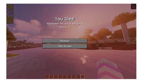 How to find where you died in Minecraft