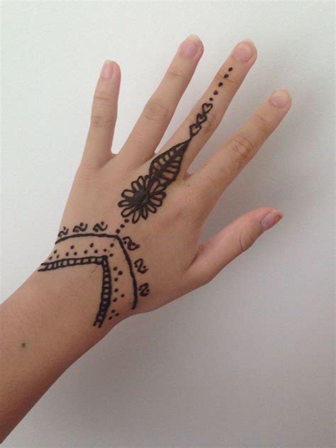 Simp Le Mehndi Henna Tattoo Designs Simple Henna Designs Hand New My