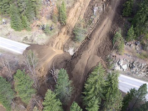 Updated Highway 3a Closed Due To Mudslide Near Brilliant My