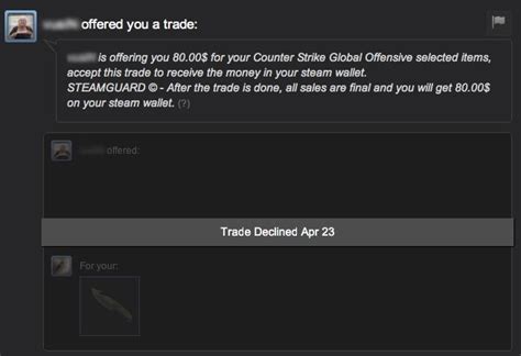Maybe you would like to learn more about one of these? Guide: How To Avoid Getting Scammed on Steam