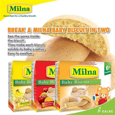 Buy Milna Rusk Baby Food Baby Biscuit Baby Feeding 6 Months Makanan
