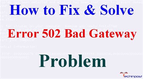 Fixed Error 502 Bad Gateway Nginx Code Issue 100 Working