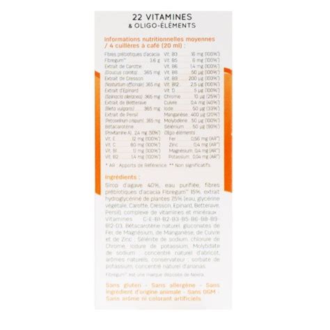 Acheter Pediakid 22 Vitamines And Oligo Eléments 125 Ml Prix Bas