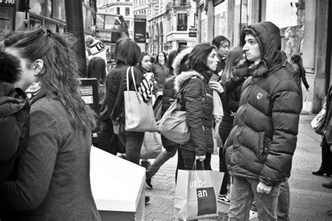 Free Images Black And White People Road Street Crowd Shop
