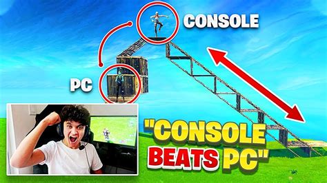 The Best Console Player Vs Pro Pc Players Fortnite Ps4 And Xbox Vs Pc