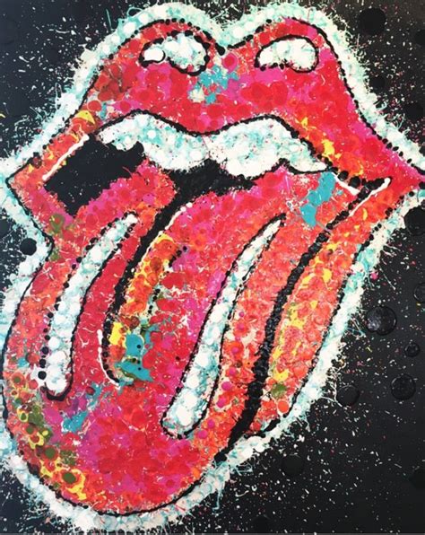 Rolling Stones Painting At Explore Collection Of