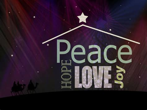 Advent Hope Love Peace Joy Crosspoint Community Church