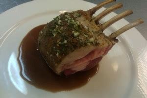 Roasted Rack Of Lamb With A Rosemary Demi Glace Culinary Secrets With