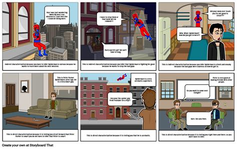 Spiderman Storyboard Storyboard Par 75d1813a