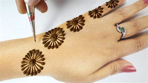 Tasmim Blog Simple And Beautiful Mehndi Design For Back Hand