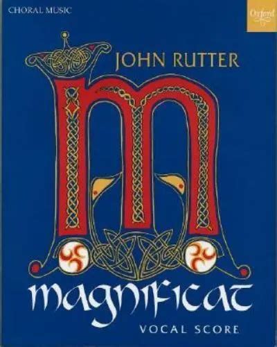 Magnificat Satb Vocal Score Oxford Cho John Rutter 9780193380370