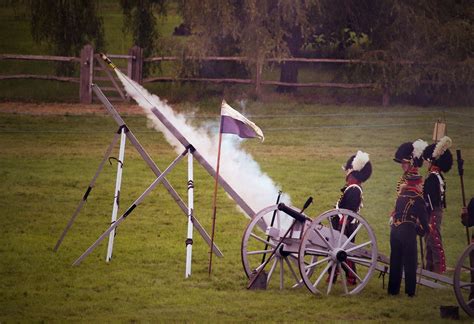 Firing A Congreve Rocket Living History The Napoleonic As Flickr