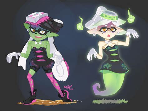 Zombie And Ghost Squids Squid Sisters Know Your Meme