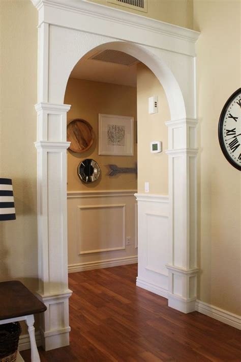 Diy Arch Moulding Tutorial Diy Home Decor Ideas Pinterest