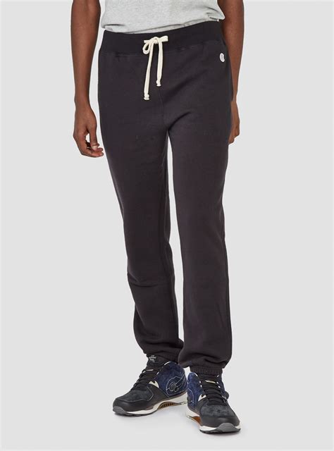Todd Snyder X Champion Classic Sweatpants Black In Black For Men Lyst