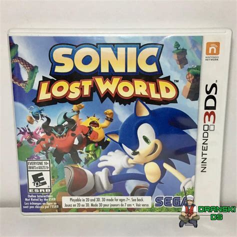 Sonic Lost World 3ds Sem Manual Shopee Brasil