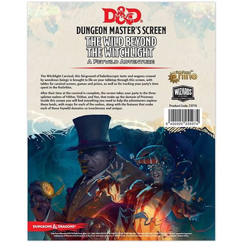 D&D: The Wild Beyond the Witchlight - Dungeon Master's Screen