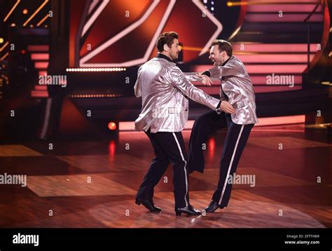 Cologne Germany 21st May 2021 Tv Actor Nicolas Puschmann And Professional Dancer Vadim