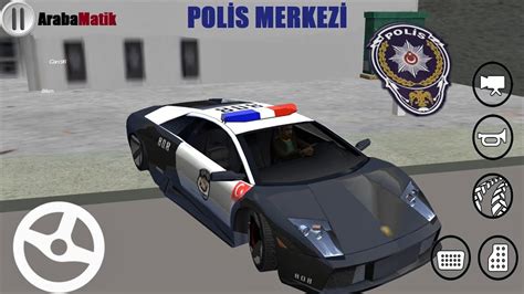 Lamborghini TÜrk Polis Arabası Oyunu Polis Simulator