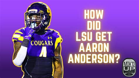 Lsu Football Aaron Anderson Is Coming Home Youtube