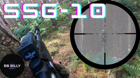 Airsoft Sniping In The Trenches Ssg 10 Gameplay Combat Airsoft