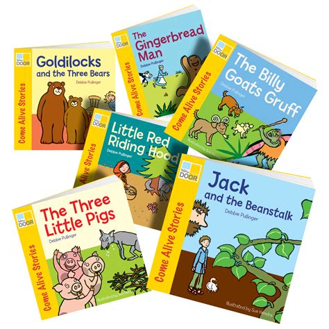 Traditional Tales Books Six Popular Illustrated Stories