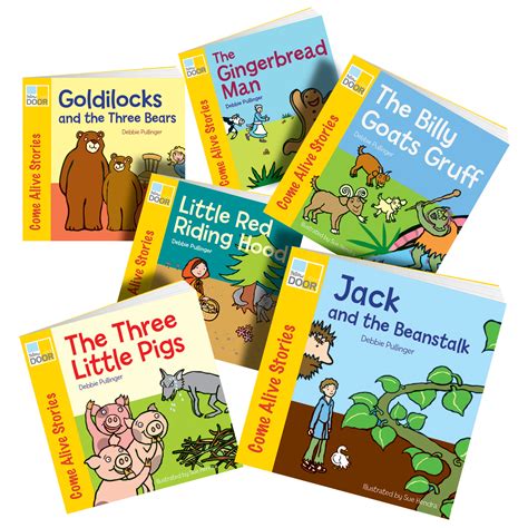 Traditional Tales Books - six popular illustrated stories