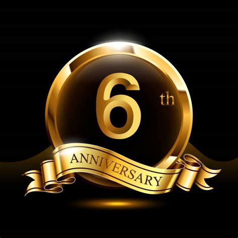 Happy Sixth Anniversary Illustrations Royalty Free Vector Graphics And Clip Art Istock