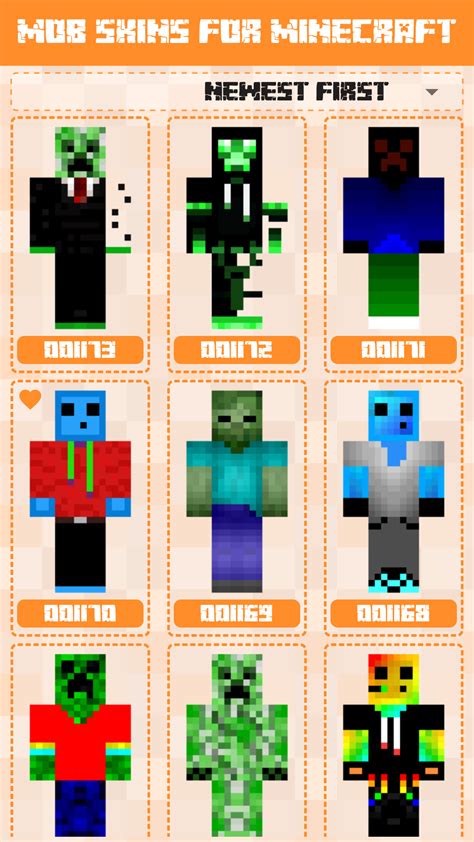 Mob Skins For Minecraft Peappstore For Android