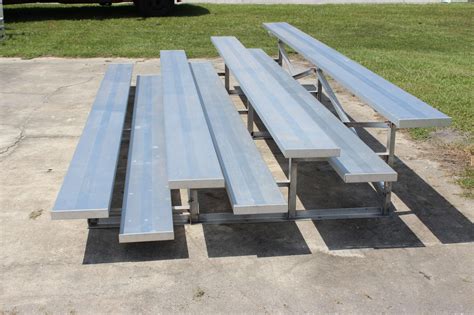 4 Row Aluminum Bleachers For Sale Best Prices Se Seating