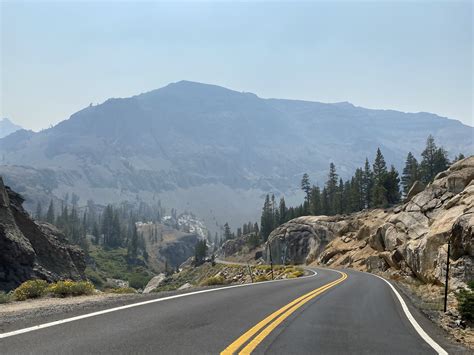 Trans Sierra Highways California State Route 108 Over Sonora Pass