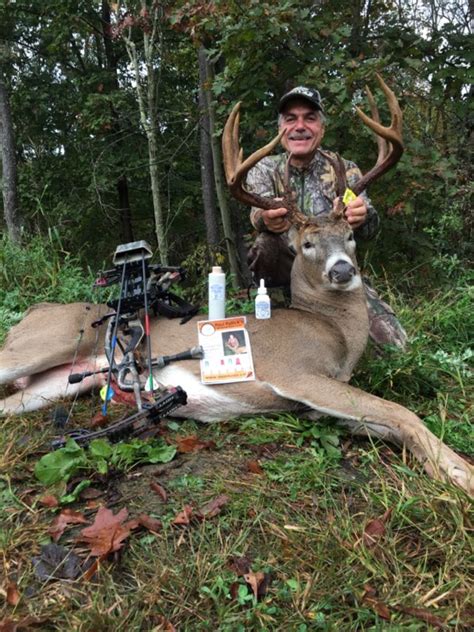 russ fazio s 2017 archery success paul pollick s whitetail deer lures