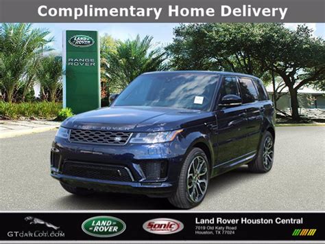 2020 Portofino Blue Metallic Land Rover Range Rover Sport Hse Dynamic