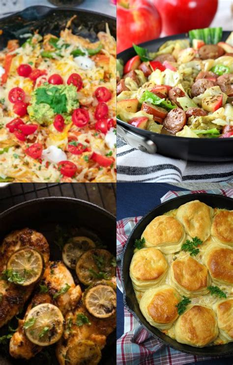 37 One Pan Skillet Meals For Easy Weeknight Dinners