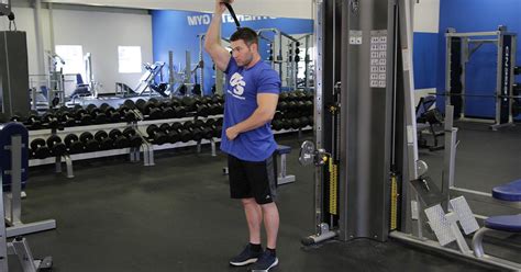 Reverse Grip Cable Tricep Extension