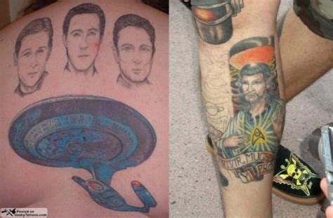 Show off you inner geek and take part in one of the largest global fandom communities by choosing a star trek tattoo. STAR TREK Enterprise Knuckle Tattoos and More — GeekTyrant