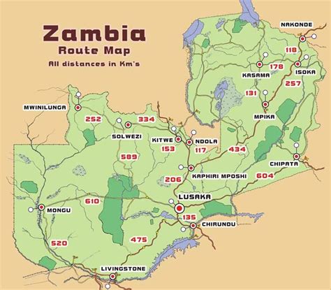Zambia Geographical Maps Of Zambia African Countries Map Ndola 12