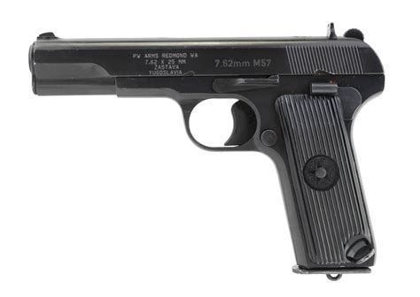 Yugoslavian M57 762x25 Tokarev Caliber Pistol For Sale