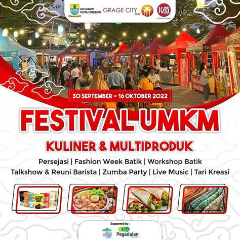 Event Festival Umkm Kuliner Multiproduk Di Grage City Mall