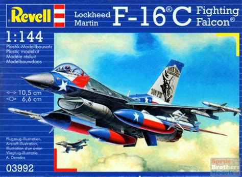 Rvg03992 1144 Revell Germany F 16c Fighting Falcon Sprue Brothers