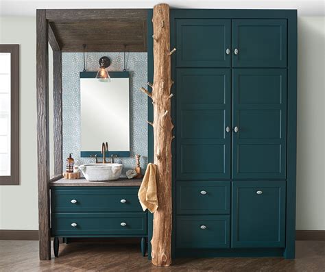 If you can't find the storage savvy bathroom vanity you've been searching for, follow these diy instructions to create. Teal Green Bathroom Vanity & Storage Cabinets - Decora