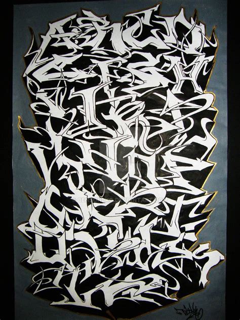 Alphabets By Bensonlkg Deviantart Com On DeviantArt Graffiti Alphabet