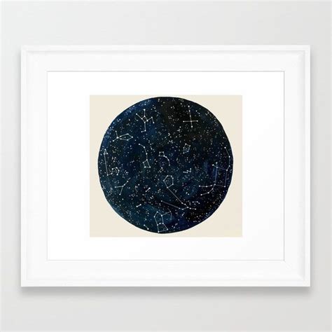 Look To The Stars Framed Art Print By Samanthacrepeau Society6