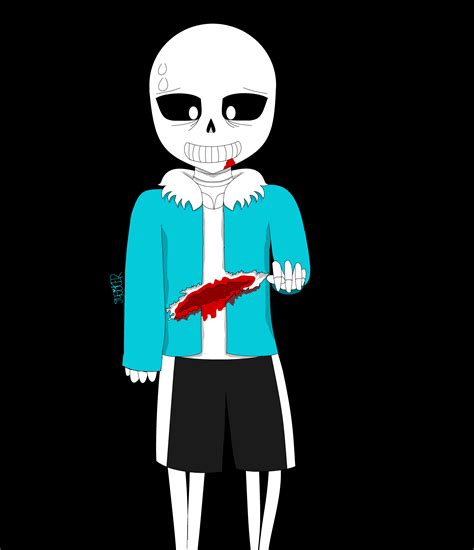 Sans Death Scene By Jupiterwolf99 On Deviantart