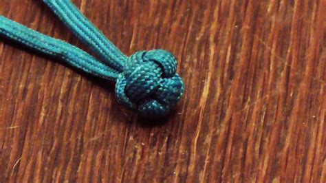Learn How To Tie A Paracord Chinese Button Globe Knot Bracelet Knots
