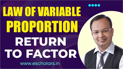 Law Of Variable Proportion Return To Factor Part 4 Sub Part 2