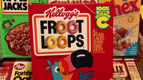 Fruit Loops Cereal Toucan Sam 1980s 80s Then 80s Now Youtube
