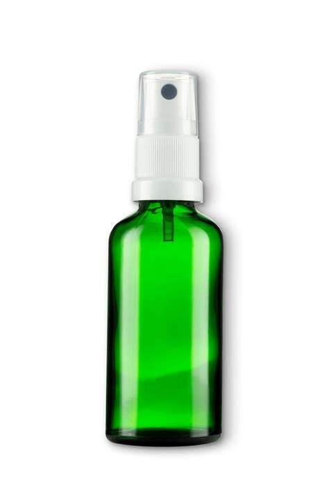 Green Glass Dropper Bottles Lifestyle Packaging