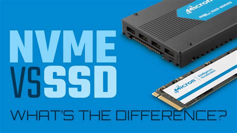 Nvme Vs Ssd Whats The Difference