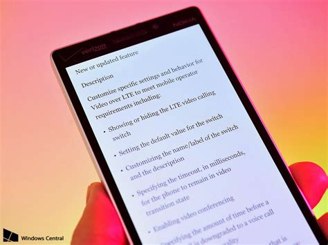 Windows Phone 81 Gdr2 Confirmed In Microsoft Docs Supports Video